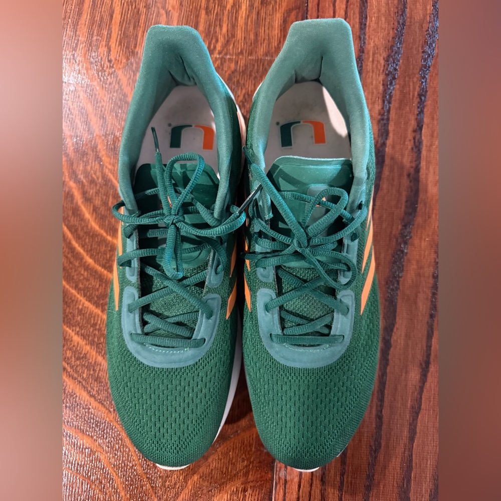 adidas Green and Orange Sneakers
